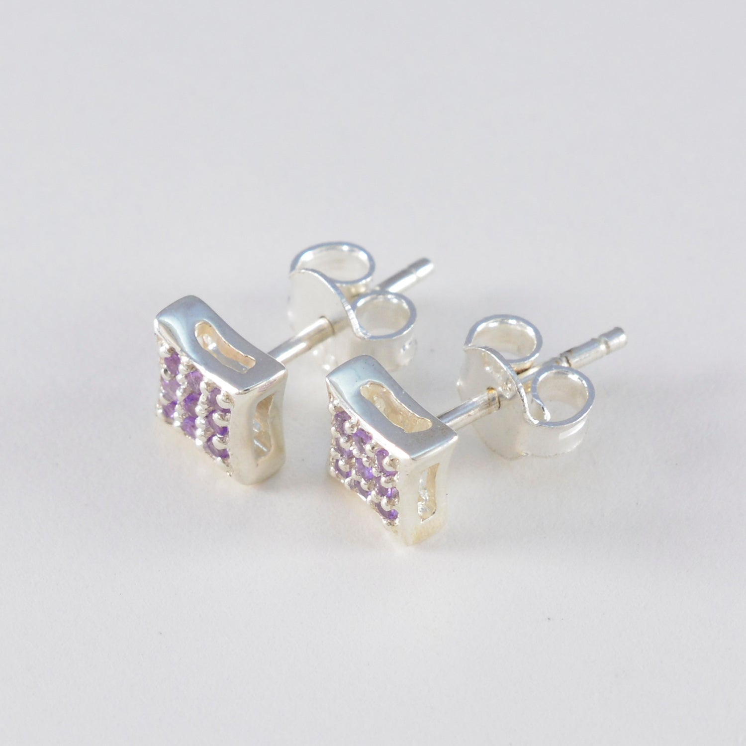 Amethyst-Moroccan-Valentina-multiple-Stud-Purple-92.5-Silver-Earring