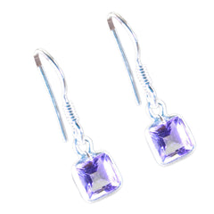 Amethyst-Mexican-Mariana-multiple-Dangle-Purple-Silver-Earring