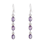 Amethyst-Egyptian-Chloe-multiple-Dangle-Purple-925-Sterling-Silver-Earring