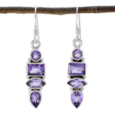 Amethyst-Spanish-Emily-multiple-Dangle-Purple-925-Silver-Earring