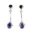 Amethyst-African-Patricia-multiple-Stud-Purple-925-Sterling-Silver-Earring