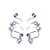 Amethyst-Egyptian-Rebeca-multiple-Dangle-Purple-Sterling-Silver-Earring