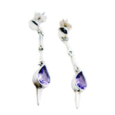 Amethyst-American-Renata-multiple-Stud-Purple-925-Silver-Earring