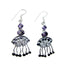 Amethyst-Japanese-Sara-multiple-Dangle-Purple-925-Sterling-Silver-Earring