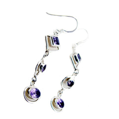 Amethyst-Turkish-Sofía-multiple-Dangle-Purple-Silver-Earring