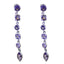 Amethyst-African-Hana-multiple-Dangle-Purple-92.5-Silver-Earring