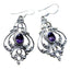 Amethyst-Moroccan-Amelia-multiple-Dangle-Purple-925-Silver-Earring
