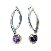Amethyst-Australian-Camila-multiple-Stud-Purple-925-Sterling-Silver-Earring