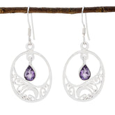 Amethyst-Italian-Emma-Solitaire-Dangle-Purple-Sterling-Silver-Earring