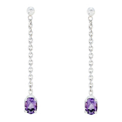 Amethyst-Mexican-Evelyn-Solitaire-Stud-Purple-92.5-Silver-Earring