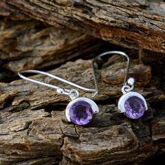 Amethyst-Australian-Agnes-Solitaire-Dangle-Purple-Silver-Earring