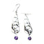 Amethyst-Spanish-Genesis-Solitaire-Dangle-Purple-92.5-Silver-Earring