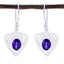 Amethyst-Japanese-Inès-Solitaire-Dangle-Purple-925-Silver-Earring