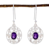 Amethyst-Japanese-Isabel-Solitaire-Dangle-Purple-925-Silver-Earring