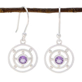 Amethyst-Moroccan-Layla-Solitaire-Dangle-Purple-Sterling-Silver-Earring