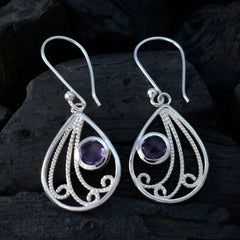Amethyst-Russian-Yasmin-Solitaire-Dangle-Purple-92.5-Silver-Earring