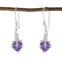Amethyst-Spanish-Natalie-Solitaire-Dangle-Purple-Sterling-Silber-Ohrring