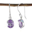 Amethyst-Turkish-Sarah-Solitaire-Dangle-Purple-Silver-Earring