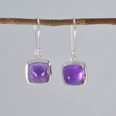 Amethyst-Russian-Hina-Solitaire-Dangle-Purple-925-Silver-Earring
