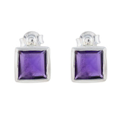 Amethyst-French-Teresa-Solitaire-Stud-Purple-Silver-Earring