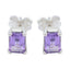Amethyst-German-Tereza-Solitaire-Stud-Purple-92.5-Silver-Earring
