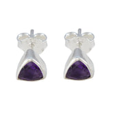 Amethyst-African-Victoria-Solitaire-Stud-Purple-Silver-Earring