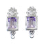 Amethyst-American-Zoe-Solitaire-Stud-Purple-Silver-Earring
