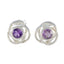 Amethyst-Mexican-Eun-ji-Solitaire-Stud-Purple-Sterling-Silver-Earring