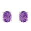 Amethyst-Spanish-Hana-Solitaire-Stud-Purple-925-Silver-Earring