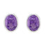 Amethyst-French-Hina-Solitaire-Stud-Purple-925-Silver-Earring