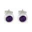 Amethyst-African-Hye-jin-Solitaire-Stud-Purple-925-Sterling-Silver-Earring
