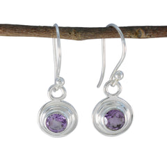 Amethyst-African-Chen-Solitaire-Stud-Purple-Sterling-Silver-Earring