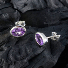 Amethyst-Egyptian-Ha-eun-Solitaire-Stud-Purple-925-Silver-Earring