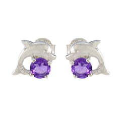 Amethyst-American-Lourdess-Solitaire-Stud-Purple-Sterling-Silver-Earring