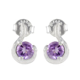 Amethyst-Japanese-Carla-Solitaire-Stud-Purple-Sterling-Silver-Earring