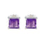 Amethyst-American-Aiko-Solitaire-Stud-Purple-Silver-Earring