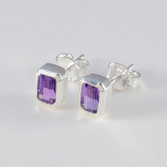 Amethyst-Egyptian-Lorena-Solitaire-Stud-Purple-925-Silver-Earring