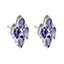 Amethyst-Italian-Naomi-multiple-Stud-Purple-Silver-Earring