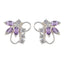 Amethyst-Australian-Isabella-multiple-Stud-Purple-925-Silver-Earring