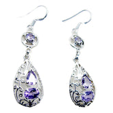 Amethyst-Latin-American-Soo-jin-multiple-Dangle-Purple-Sterling-Silver-Earring