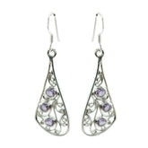 Amethyst-Egyptian-Noelia-multiple-Dangle-Purple-Sterling-Silver-Earring