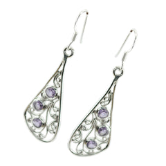 Amethyst-Egyptian-Noelia-multiple-Dangle-Purple-Sterling-Silver-Earring