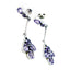 Amethyst-Moroccan-Agnes-multiple-Dangle-Purple-Silver-Earring