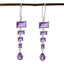 Amethyst-Middle-Eastern-Aisha-multiple-Dangle-Purple-Silver-Earring