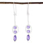 Amethyst-French-Ella-multiple-Dangle-Purple-92.5-Silver-Earring