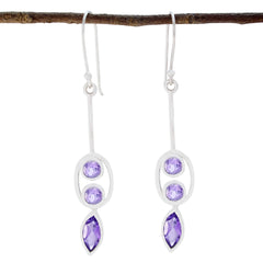Amethyst-French-Ella-multiple-Dangle-Purple-92.5-Silver-Earring