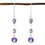 Amethyst-Latin-American-Hazel-multiple-Dangle-Purple-Sterling-Silver-Earring