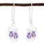 Amethyst-Italian-Katarina-multiple-Dangle-Purple-925-Sterling-Silver-Earring