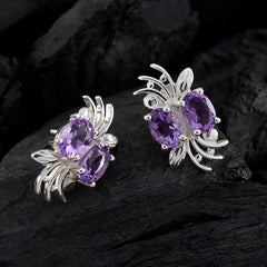 Amethyst-Spanish-Layla-multiple-Stud-Purple-Sterling-Silver-Earring