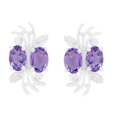 Amethyst-Spanish-Layla-multiple-Stud-Purple-Sterling-Silver-Earring